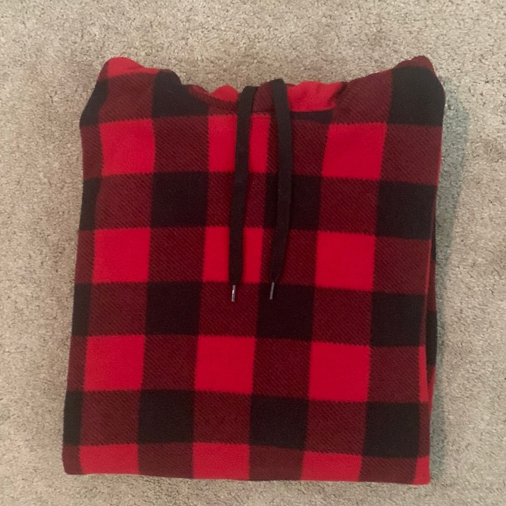 Old Navy Checkered Hoodie